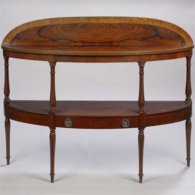 Lot 75 - Louis XVI Style Inlaid Rosewood and Walnut...