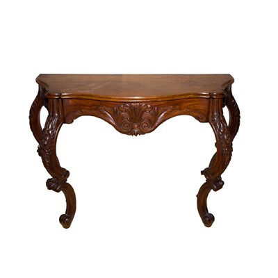 Lot 138 - Victorian Stained Wood Console Height 32...