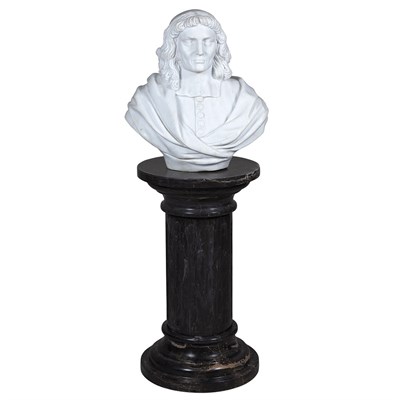 Lot 317 - Italian Carved Marble Bust of a Nobleman In...
