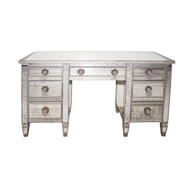 Lot 452 - Art Deco Style Mirrored Dressing Table Height...