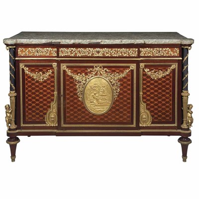 Lot 653 - Louis XVI Style Gilt-Bronze Mounted Amaranth,...
