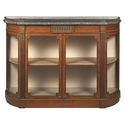 Lot 701 - Louis XVI Style Gilt-Metal Mounted Burl-Walnut...