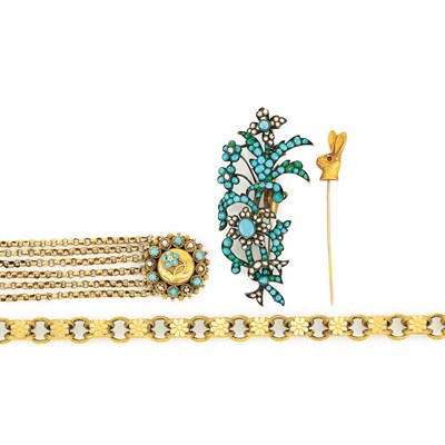 Lot 401 - Group of Antique Jewelry and Tiger Claw Jewelry