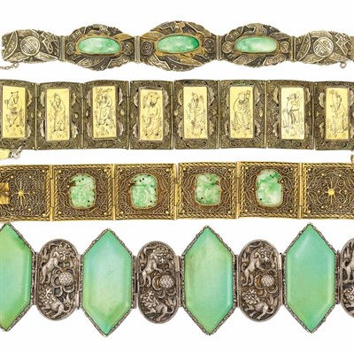 Lot 881 - Group of Bracelets