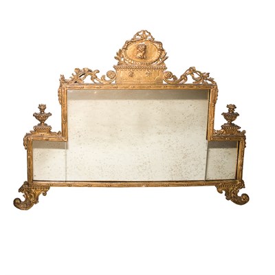 Lot 215 - Italian Neoclassical Style Style Gilt-wood...