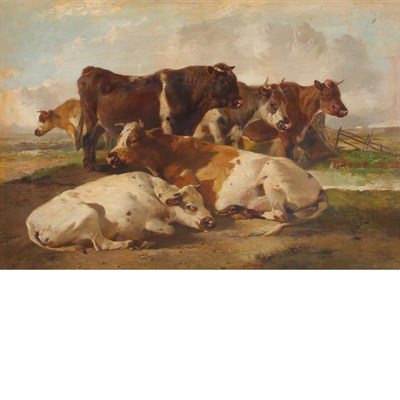 Lot 86 - Attributed to Thomas Sidney Cooper Herd Near...
