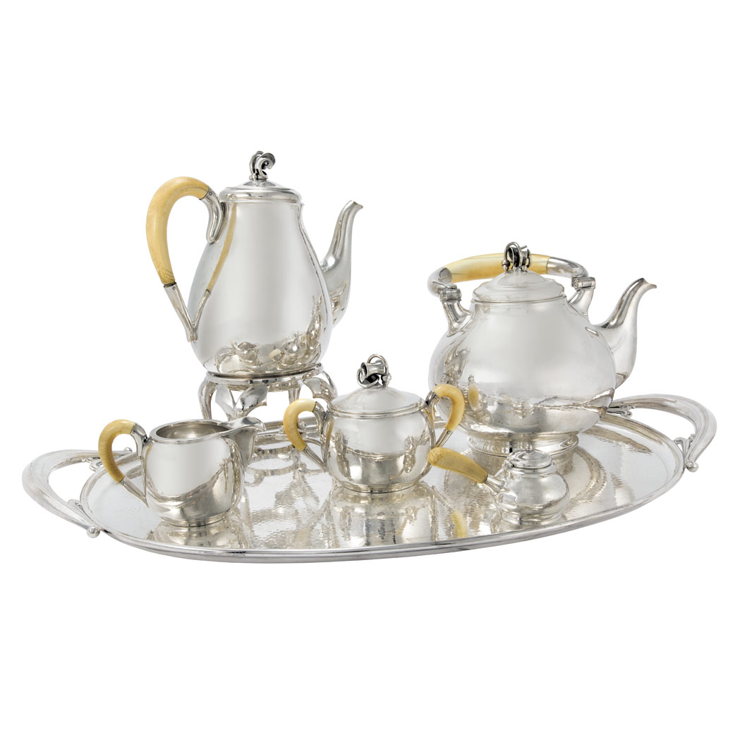 Lot 152 - Holger Rasmussen Danish, 20th century Tea and...