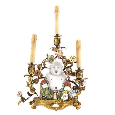 Lot 702 - Rococo Style Gilt-Bronze, Gilt-Metal and...