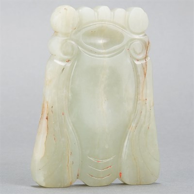 Lot 121 - Chinese Celadon Jade Ink Paste Stone 18th/19th...