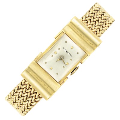 Lot 590 - Gold Wristwatch, Tourneau