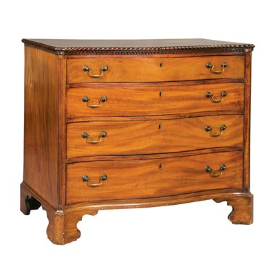 Lot 409 - George III Mahogany Chest of Drawers Circa...