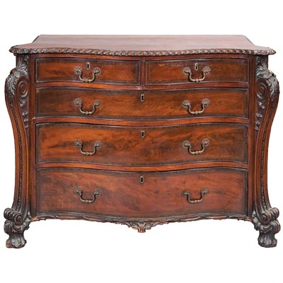 Lot 383 - George III Mahogany Commode In the manner of...