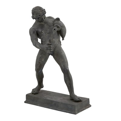 Lot 639 - Neopolitan Figure of Silenus After a model by...
