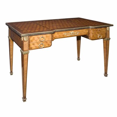 Lot 690 - Louis XVI Style Gilt-Metal Mounted Parquetry...