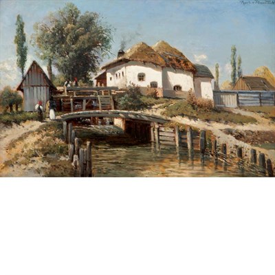 Lot 1 - Theodor von Hormann Austrian, 1840-1895 Muhle...
