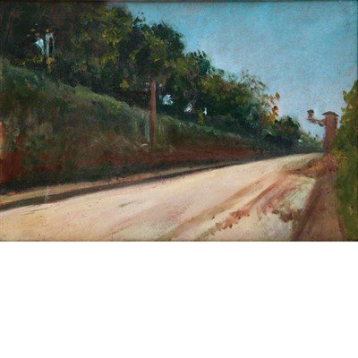 Lot 211 - Joseph Stella American, 1877-1946 Landscape...