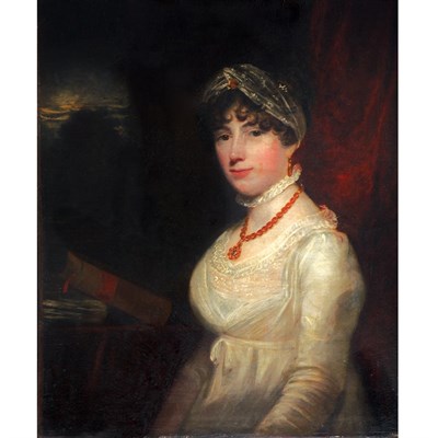 Lot 94 - John Hoppner British, 1758-1810 Portrait of a...