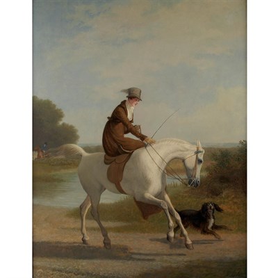 Lot 95 - Jacques-Laurent Agasse Swiss, 1767-1849 Miss...