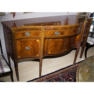 Lot 409 - George III Style Mahogany Sideboard Schmieg &...