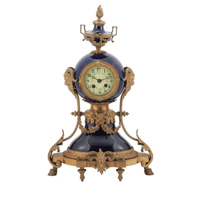 Lot 566 - Louis XVI Style Gilt-Metal Mounted Porcelain...