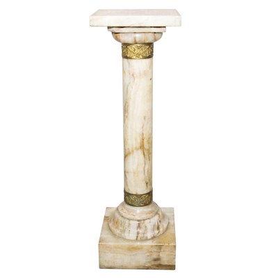 Lot 389 - Neoclassical Style Gilt-Metal Mounted Onyx...