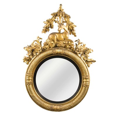 Lot 104 - Regency Gilt-Wood and Composition Convex...
