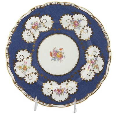 Lot 443 - Set of Eleven Crescent Porcelain Dinner plates...