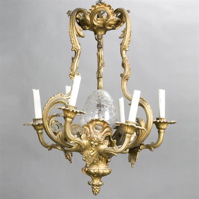 Lot 360 - Transitional Louis XV/XVI Style Gilt-Bronze...