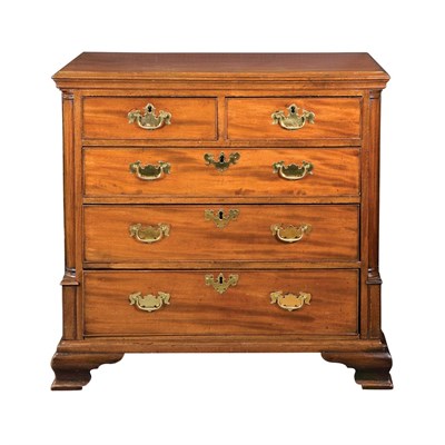 Lot 233 - George III Mahogany Chest of Drawers Third...