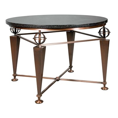 Lot 199 - Larry Laslo Design Marble Top Center Table...