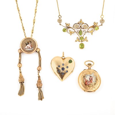 Lot 895 - Group of Antique Jewelry and Assorted Jewelry