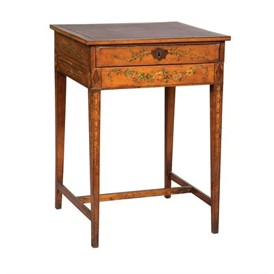 Lot 233 - Edwardian Painted Mahogany Side Table Height...