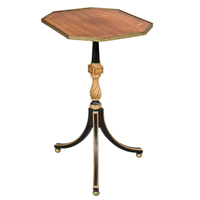 Lot 492 - Regency Mahogany Side Table Height 29 inches,...