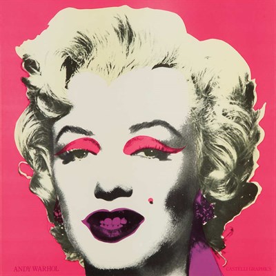 Lot 106 - After Andy Warhol MARILYN (ANNOUNCEMENT) (NOT...