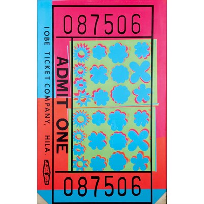 Lot 117 - Andy Warhol LINCOLN CENTER TICKET...
