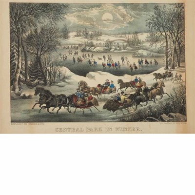 Lot 60 - Currier & Ives, publishers CENTRAL PARK IN...