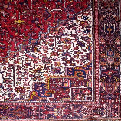 Lot 340 - Heriz Carpet Northwest Iran, contemporary The...