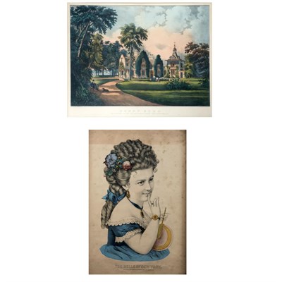 Lot 102 - Currier & Ives, publishers THE BELLE OF NEW...