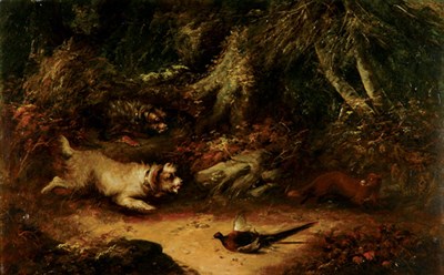 Lot 28 - Edward Armfield British, 1817-1896 A Dispute...