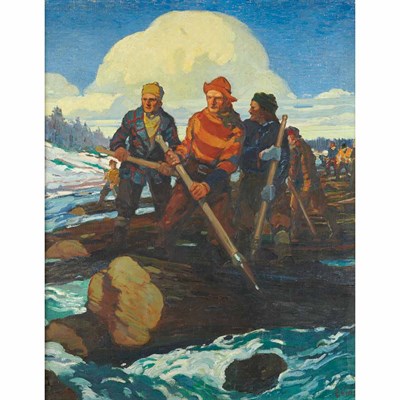 Lot 33 - George Pearse Ennis American, 1884-1936 Three...