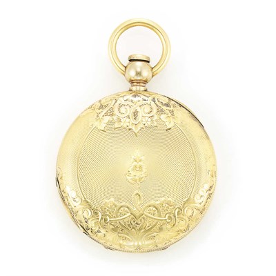 Lot 584 - Gold Hunting Case Pocket Watch
