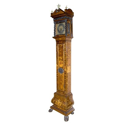 Lot 252A - Dutch Baroque Walnut and Marquetry Tall Case...