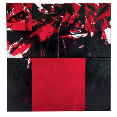 Lot 74 - Luis Feito Lopez Spanish, b. 1929 Abstract no....