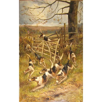 Lot 48 - Arthur Alfred Davis British, fl. 1877-1905...
