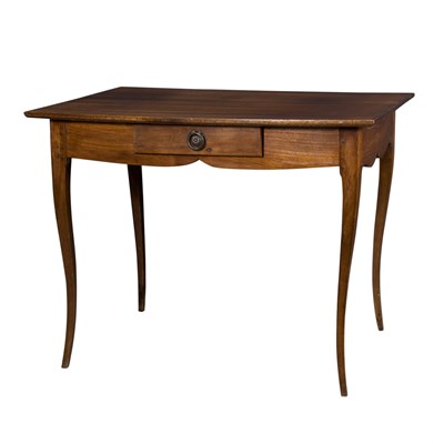 Lot 219 - French Provincial Walnut Side Table Height 26...