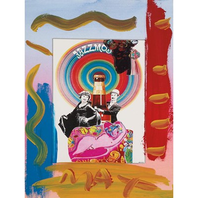 Lot 38 - Peter Max American, b. 1937 Roseville Jazz and...