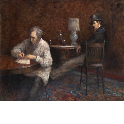 Lot 44 - Olaf Palm American, 1935-2000 The Sitter...