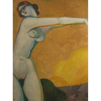 Lot 82 - Georges-Henri Tribout French, 1884-1962 Nude...