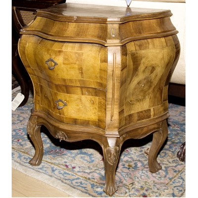 Lot 234 - Italian Rococo Style Fruitwood Commode Height...