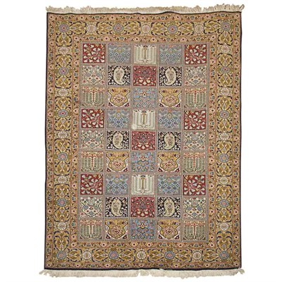 Lot 760 - Qum Rug Central Persia, mid 20th century The...